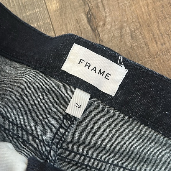 FRAME dark wash Le Sylvie jeans size 28 - Picture 8 of 11